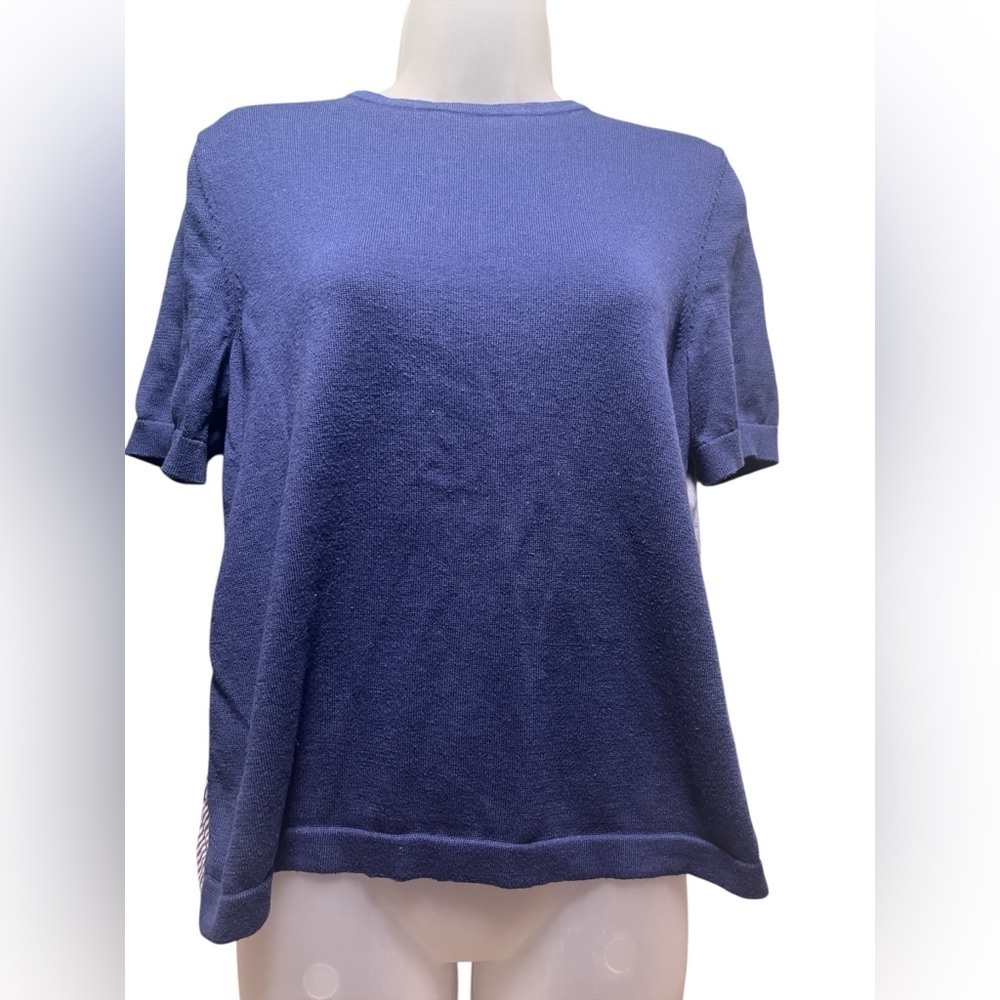 Vineyard Vines Mixed Media Sweater Tee Size Small